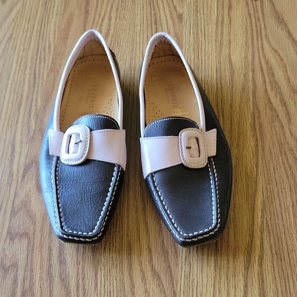 PRAERIE shoes  size 36  1/2 made in ITALY leather upper